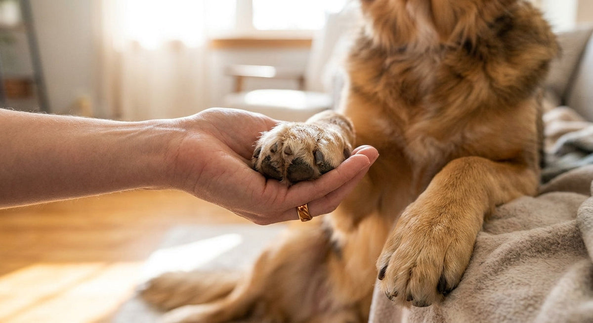 El lenguaje secreto de las patitas de los perros
